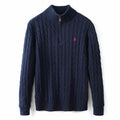 Polo Ralph Lauren Quarter Zip Sweater - Navy Blue