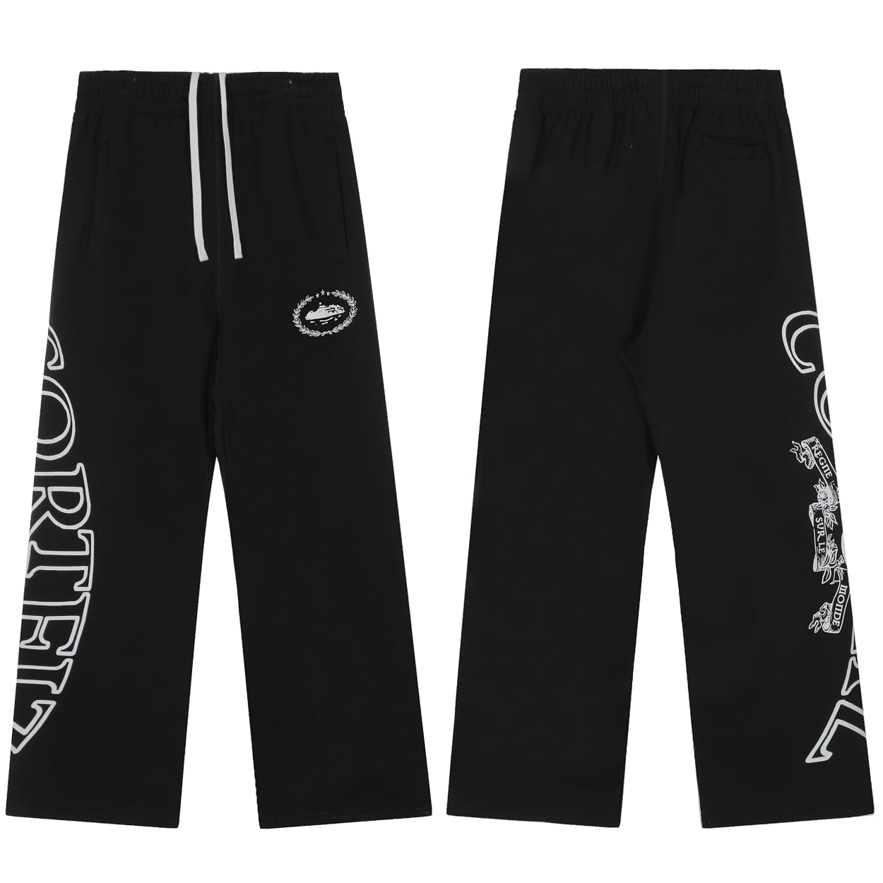 Corteiz Superior Royale Sweatpants - Black