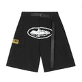 Corteiz Alcatraz Cargo Shorts "Black"